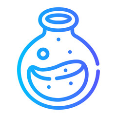 magic potion Line Gradient Icon