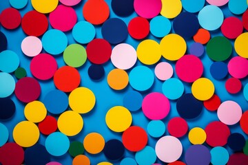 Exploring Vibrant Pop Art with Polka Dots, Generative AI