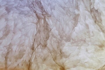 Pattern of nature alabaster stone wall in room.