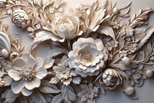 Ornamentos Sofisticado Adornos Arabescos Abstrato Pal&aacute;cio Teto Igreja Barroco Rococ&oacute; Estilo Flores Floral Dourado S&eacute;culo Ventage Retr&ocirc; Pattern Background Textura