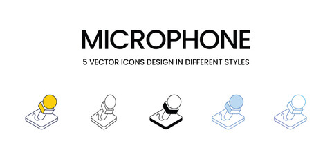 Shield Lock Icon Design in Five style with Editable Stroke. Line, Solid, Flat Line, Duo Tone Color, and Color Gradient Line. Suitable for Web Page, Mobile App, UI, UX and GUI design.