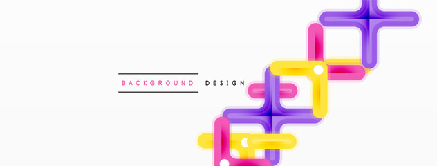 Minimal geometric background cross line. Design for wallpaper, banner, background, landing page, wall art, invitation, prints, posters