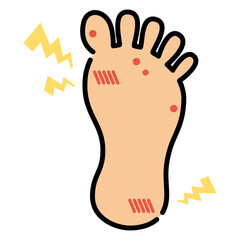 タコや魚の目のある足 © Katie（カチエ）