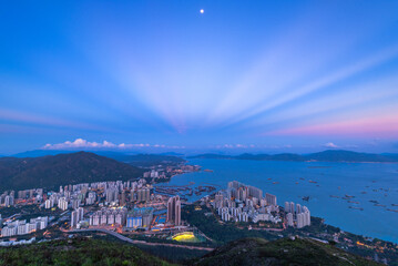 panorama of the city