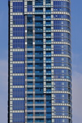 Fototapeta premium 高層ビルのファサード