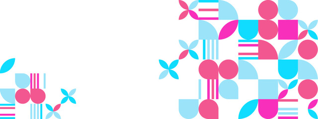 Vector abstract graphic presentation design mosaic pattern wallpaper background web template.