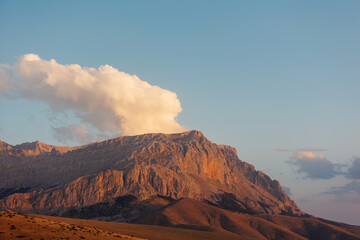 Breathtaking mountain landscape. The Anti Taurus Mountains. Aladaglar National Park. Turkey..