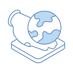 Website Icon, vector stock illustration.