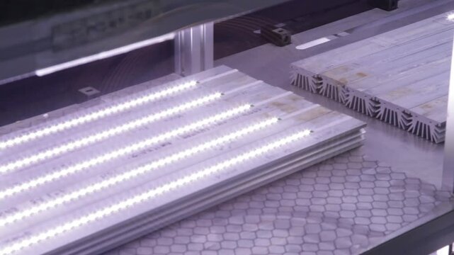 white purple led light panel