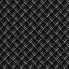 シームレスパターンのバックグラウンド、シンプルなリピートパターン背景素材、黒いチェックのイラスト素材