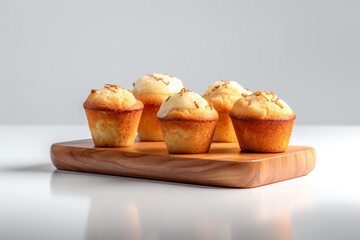 muffins on a plate