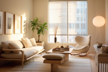 Modern interior. Genereative AI