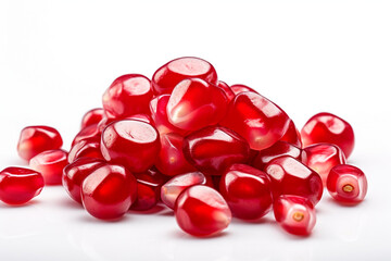 pomegranate isolated on white background