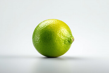lime on a white