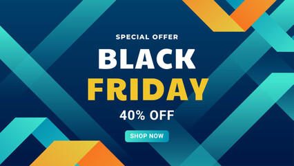 Cool trendy sale stickers for business. Black Friday sale. Geometric elements for a store sale, online promotion or social media posts.