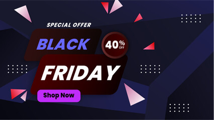 Black Friday sale, shopping poster. Design template for advertising shopping, flyer, closeout on thanksgiving.