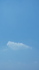 blue sky with clouds