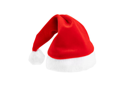 christmas santa claus hat isolated