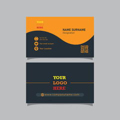Business Card Design Template- Illustration