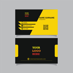 Business Card Design Template- Illustration