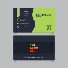 Business Card Design Template- Illustration