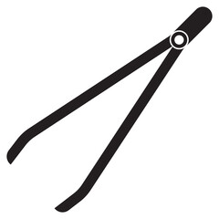 tweezers icon vector