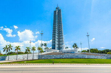Jose Marti Memorial. The Plaza de la Revolucion (