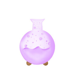 purple poison bottle