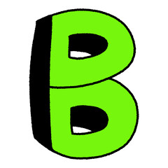 (Uppercase) B