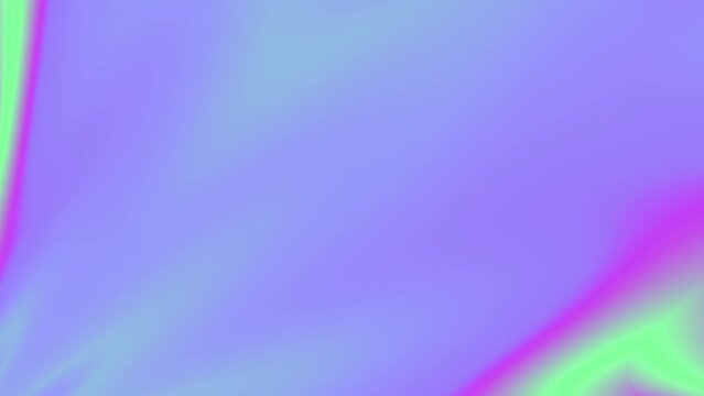 Neon green dewberry purple gradient background. Flowing wavy stripes. Bright colors texture of curved lines. Abstract animation 4k. Blurry surface template for web header, cover, banner, presentation