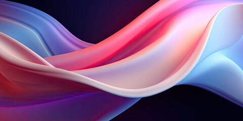 Colorful abstract lines background painted with vibrancy - a dynamic infographic web illustration with captivating motion blur