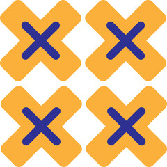 Fototapeta premium Memphis geometric shape vector element