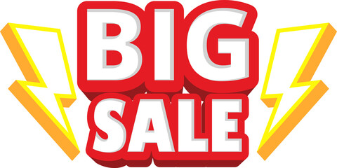 Special discounts big sale banner