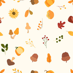 Minimal Autumn Background