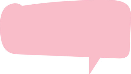 Speech bubbles hand drawn sketch vector image. Vector set hand drawn chat bubble.