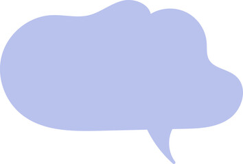 Fototapeta premium Speech bubbles hand drawn sketch vector image. Vector set hand drawn chat bubble.