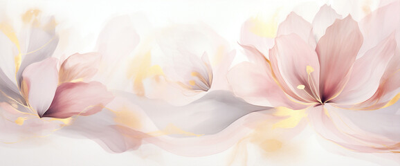 Obraz na płótnie Canvas Pastel soft flora background white wedding bloom flower nature blossom pink light