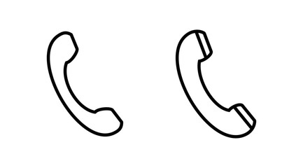 Call icon vector. phone icon vector