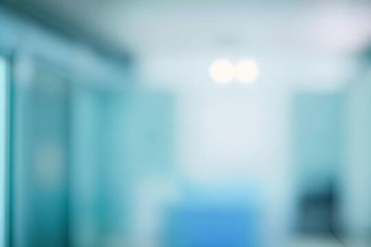 MEDICAL BLURRED BACKGROUND, DEFOCUSED MODERN INTERIOR