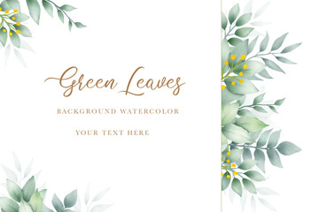  hand painted watercolor nature background