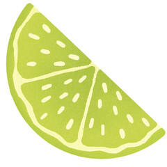 slice of lime