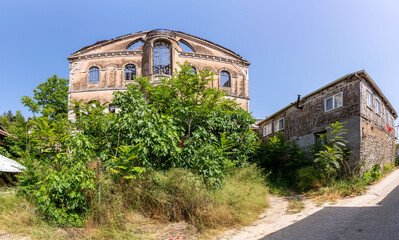 Fototapeta na wymiar Derekoy Church view in Bursa