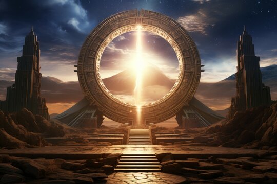 Stargate rock science. Generate Ai