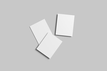 Minimalist Polaroid Photo Mockup