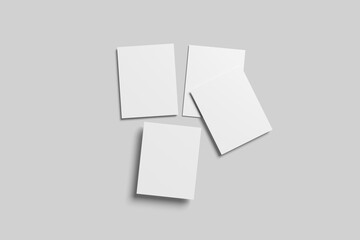 Minimalist Polaroid Photo Mockup