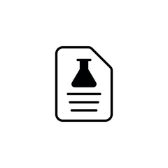Data Science icon design with white background stock illustration