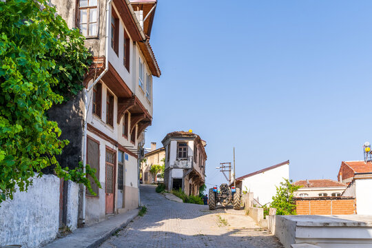 Trilye Town street view in Bursa of Turkey