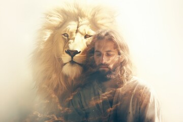 Jesus, The Lion - obrazy, fototapety, plakaty