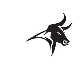 bull head silhouette