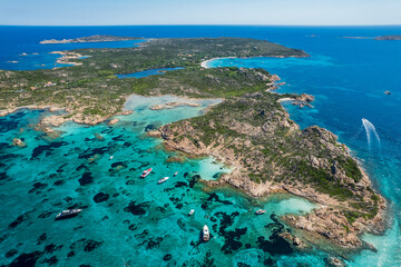 Italia, Sardegna: Isola Santa Maria, Arcipelago della Maddalena